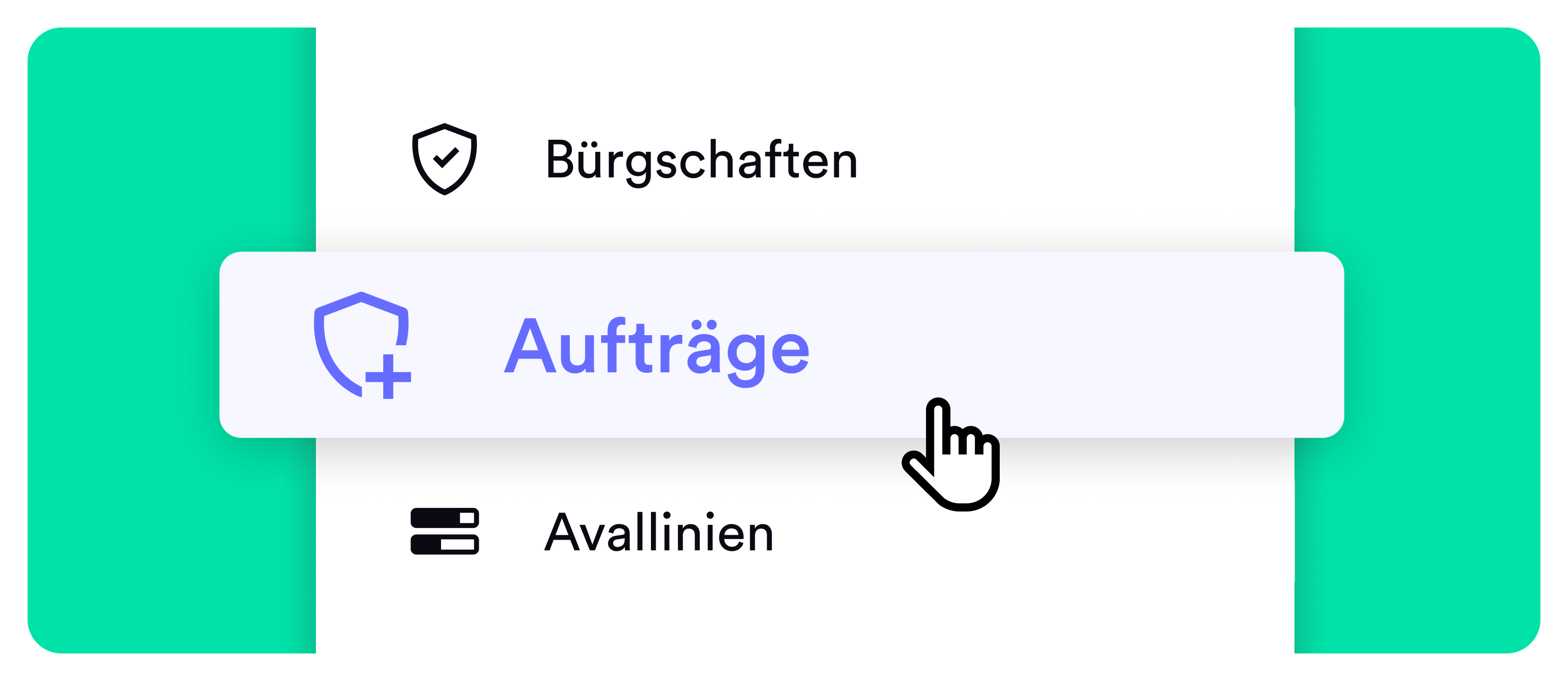 Buergschaftsauftraege