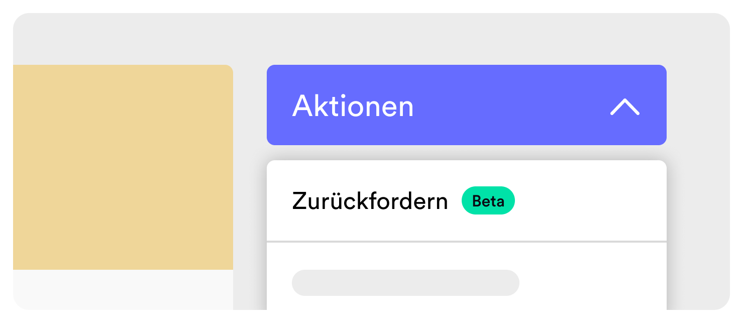 Zurückfordern